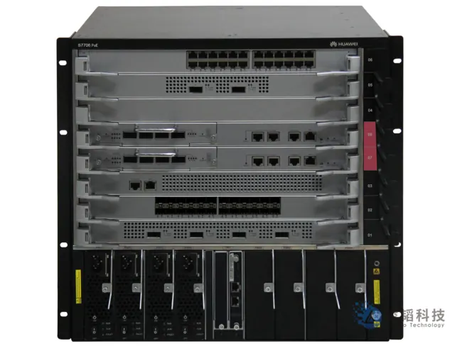 华为 S7706 PoE 园区交换机
