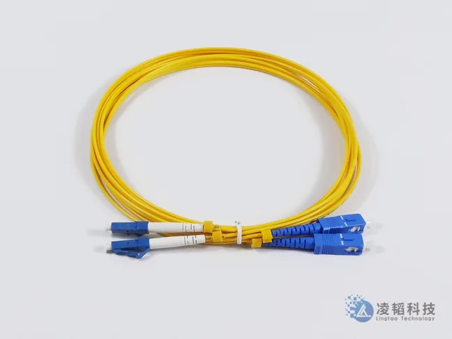 LC-SC 单模双芯光纤跳线