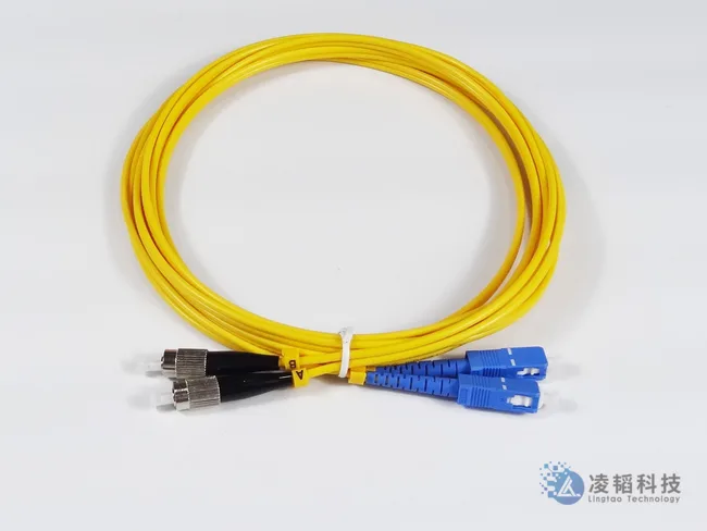SC-FC 单模双芯光纤跳线