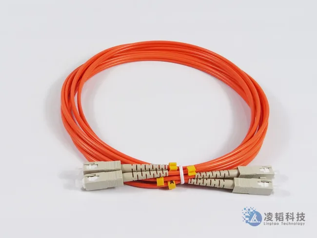 SC-SC 多模双芯光纤跳线